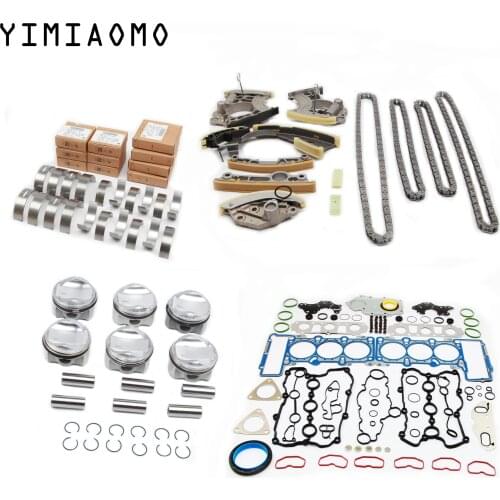 06E 107 065 DM Engine Gaskets Seals Pistons Overhaul Rebuild Kit For VW Touareg Audi A5 A6 A7 A8 Q5 Q7 S4 S5 CMUA CAKA 3.0TFSI