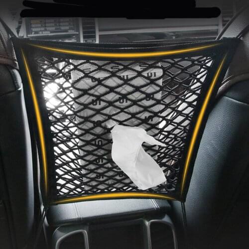 Car storage bag seat elastic mesh bag car shape for Toyota Camry Corolla RAV4 Yaris Highlander/Land Cruiser/PRADO Vios Vitz