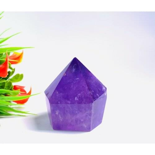 TOP! 110g Zeldzame Unieke skelet AMETHYST QUARTZ crystal point