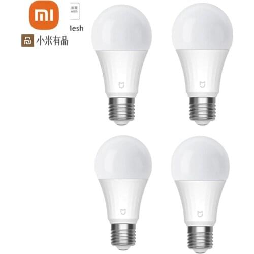 New Xiaomi Mijia LED Smart Bulb 5W Bluetooth Mesh Version 2700-6500K Controlled By Voice Adjusted Color temperature Smart