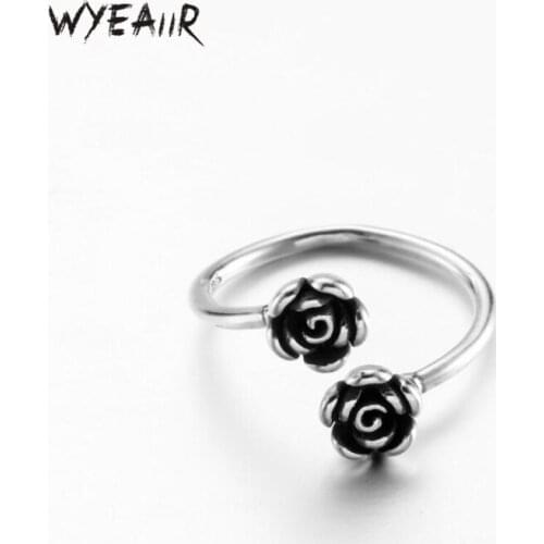 WYEAIIR Women's Silver Rings