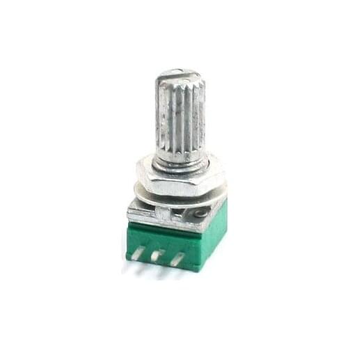 A50K 50K ohm 3 Terminals Top Adjustment Variable Potentiometer Green