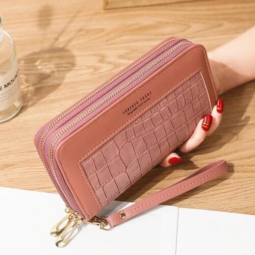 Womens Wallet New Long Clutch Wallet Large Capacity Wallets carteira masculina Female Purse Phone Pocket Card Holder Carteras
