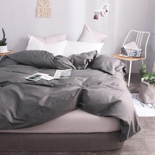1 pc Duvet Cover 100%Cotton Queen Size funda nordica cama 150 King Size Soft Cotton dekbedovertrek 240x220