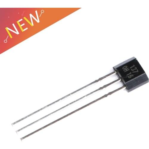 10pcs OH137 Hall Effect Sensor Switch Circuit for Highly Sensitive Instruments TO-92S