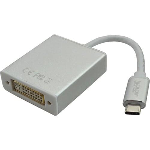 JianHan Type C USB-C USB 3.1 Adapter Male to Female DVI 10Gbps Adapter Slim Cable Converter For HD HDTV For Tablet Phone