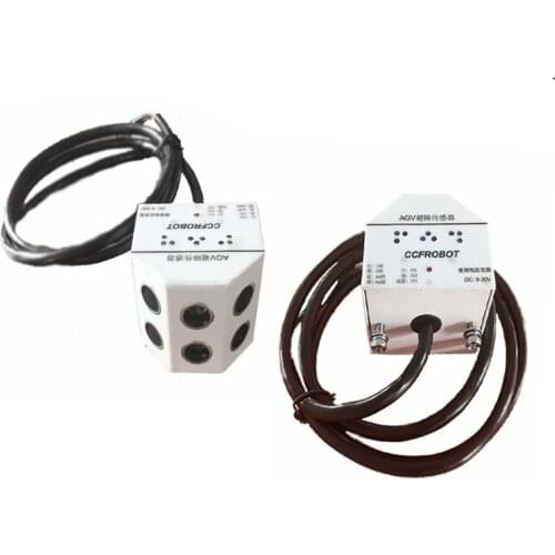 AGV Ultrasonic Obstacle Avoidance Sensor Switch Output Distance Can Be Set to 3-450cm120 Degree Range NPN