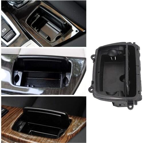 Automobile Center Console Car Ashtray Assembly Box Black Plastic Car Ashtrays Fits for BMW 5 Series F10 F11 F18 520 51169206347