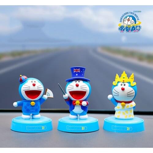 Doraemon Car Air Freshener perfume Automobile Interior Perfume Clip Fragrance Ornament Figure Dolls Car Accessories decoration