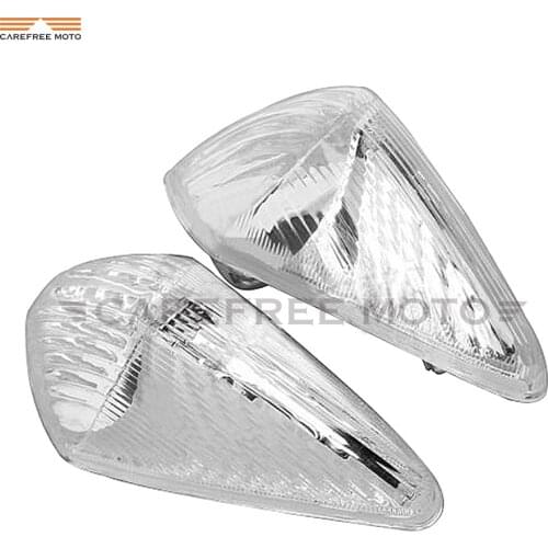 Clear Motorcycle Turn Indicator Signal Light Lens Case for Honda VFR800 VFR 800 1998-2001