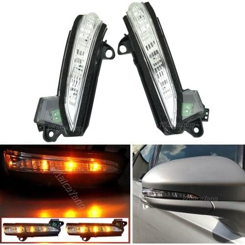 For Ford Mondeo Fusion 2013-2020 USA Version LED Side MirrorTurn Signal Lamp Blinker Indicator Light Car Accessories