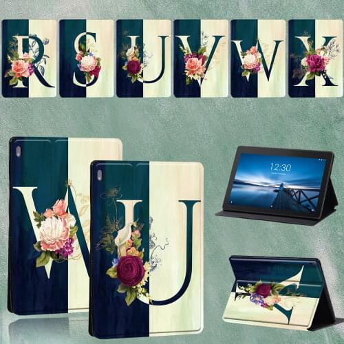 For Lenovo Tab M10 FHD Plus TB-X606F/X / Tab E10 TB-X104F TB-X104L 10.1" Folding Stand Tablet Cover for Tab M10 TB-X605F 10.1"