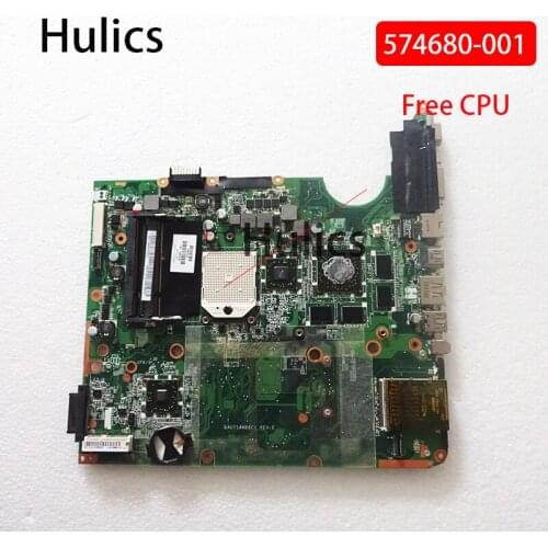 Hulics Original For HP Pavilion laptop mainboard DV7 DV7-3000 574680-001 motherboard AUT1AMB6E1 main board