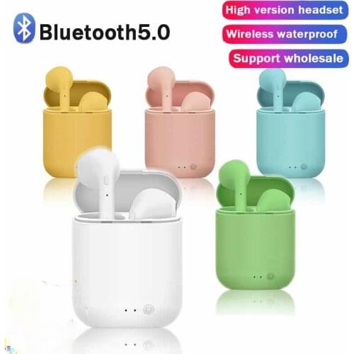 I7s TWS mini2 Bluetooth Earphone Stereo Earbud Bluetooth Headset with Charging Pod Wireless Headsets for Xiaomi All Smart Phone