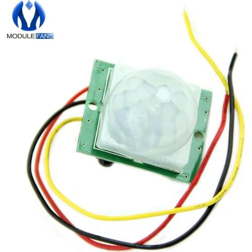 IR PIR Motion Sensor Detector Module DC 12V IR Sensor Switch Module for Warehouse