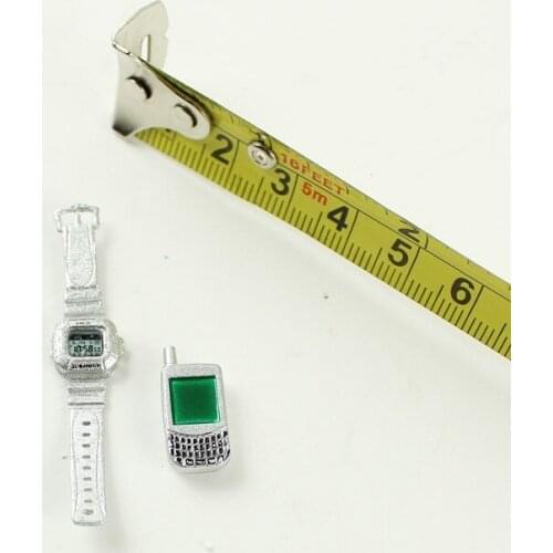 Mnotht 1/6 Scale Solider Accessories Watcjes Mobile Phones BB Pagers Model for 12in Action Figure Scene Toy