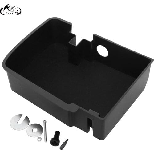 Motorcycle Right Side Black Saddlebag Tray Organizer Kit For Harley Touring Road Electra Street Glide Hard Saddlebags 14-19