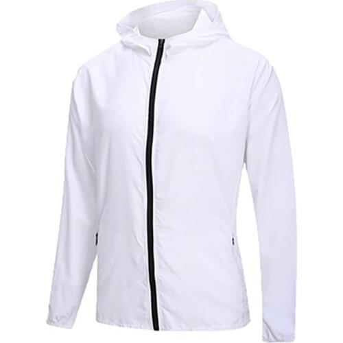 Mens Long-sleeved Sports Jacket Jogging Yoga Training Suit Quick-drying Clothes Mens Windbreakers Athletic Jacket Men