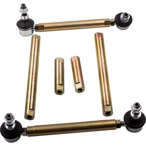 Front Adjustable Sway Bar End Links For BMW 3 Series E90 / E91 / E92 / E93 Heavy