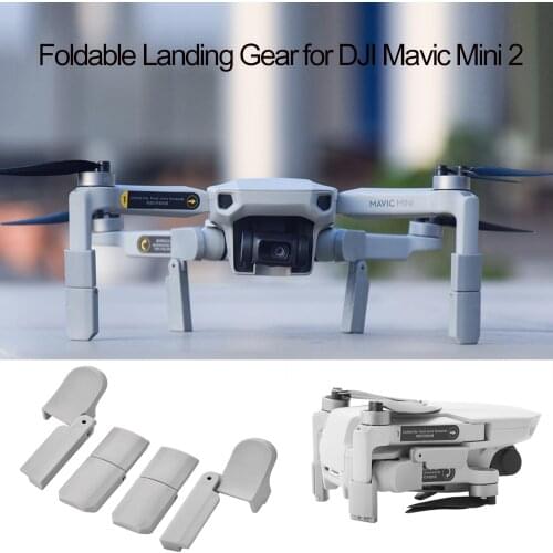 Foldable Landing Gear for DJI Mavic Mini 2 Drone Height Extended Leg Protector Quick Release Feet Extensions Drone Accessories