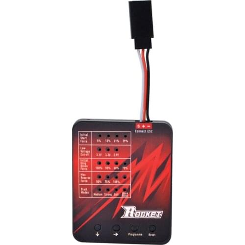ROCKET LED Mini Programming Card Program Card for 80A 540 PLUS ESC Speed Controller