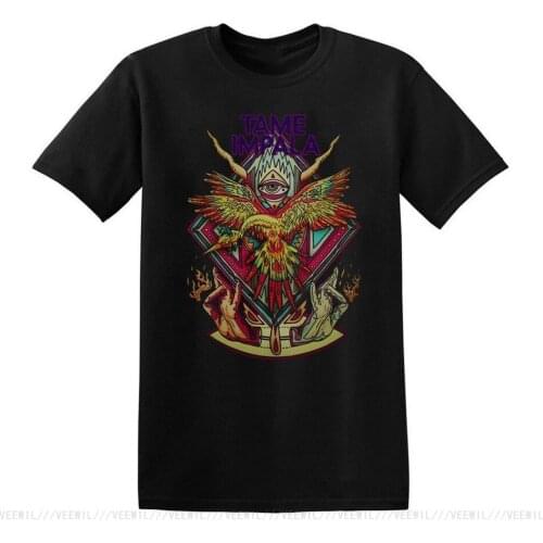 TAME IMPALA T-Shirt EYE PSYCHEDELIC ROCK BAND AUSTRALIAN ACID LSD Cool Tops T Shirt