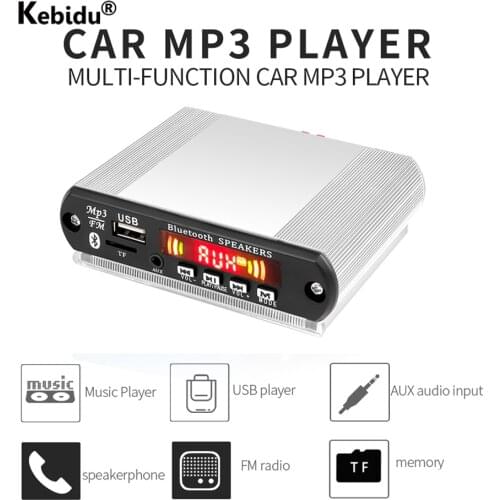 6W/30W Amplifier Bluetooth MP3 Decoder Board Module USB TF FM Radio Module Wireless MP3 Player Recorder For Car Kit Speaker