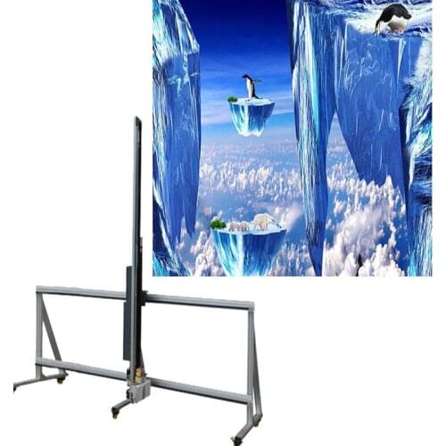 High Resolution Factory Vertical 3D Effect Wall Inkjet Printer