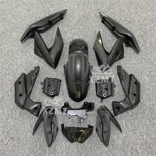 Motorcycle ABS plastic Set Fairing for Yamaha XJ6 09 10 11 12 2009-2012 Fairings Carbon Fiber Paint