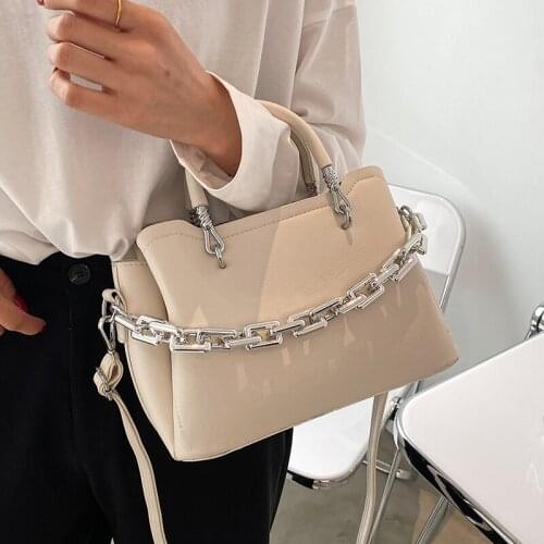 High Quality Ladies Small Purses and Handbags Fashion Women Pu Leather Tote Messenger Bags Designer Female Chain Crossbody Bag