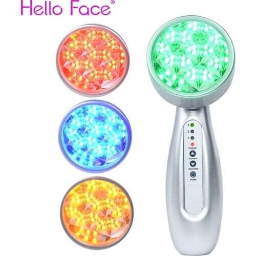 4 Color LED Light Photon Therapy Machine Skin Brightening Anti Aging Acne Reduce Face Care Device Home Use Beauty Machines