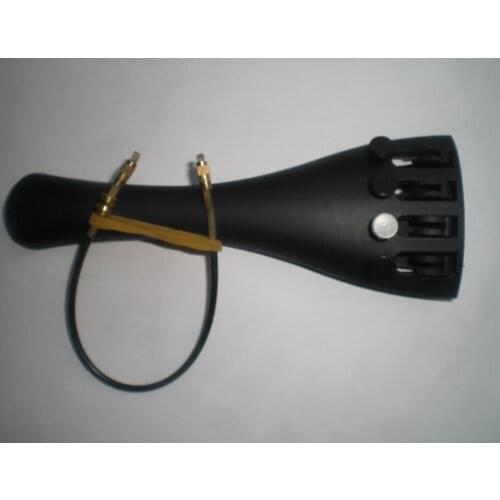 5 PCs Carbon Fiber VIOLA Tail piece with 5 Ps Nylon Viola gut