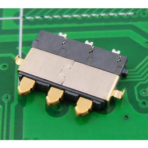 Free shipping battery connector battery holder ZJ-3P-3.0PH-1.5H with column 0.8 reverse 10pcs/lot