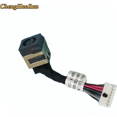 ChengHaoRan 1pcs DC Power Jack with cable For Dell Latitude E6320 E6220 E6420 laptop Connector Port Plug Socket Replacement wire