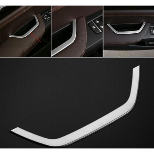 Parts Door For BMW X3 F25 11-17 Silver Armrest Handle Storage Interior