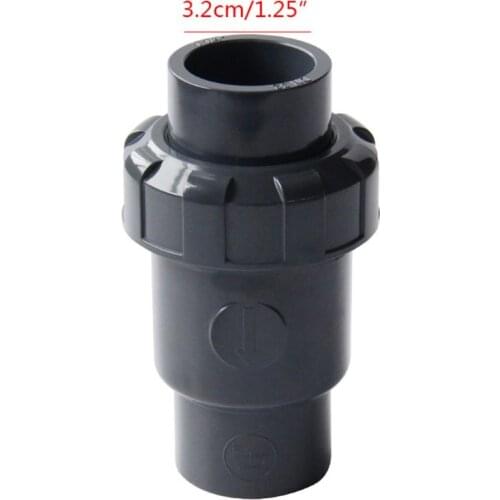 PVC pipe fittings check valve plumbing system fittings 20mm 25mm 32mm Dropshipping