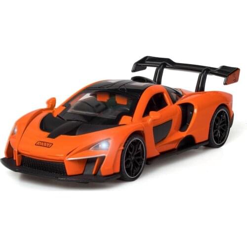 HobbyLane 1:32 Mclaren Seine Alloy Sports Car Model Light Sound Model Car Toy