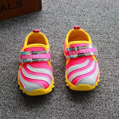 Toddler shoes spring autumn mesh casual shoes children boys sneakers easy wearing kids shoes baby walk shoes 1-3 years C26