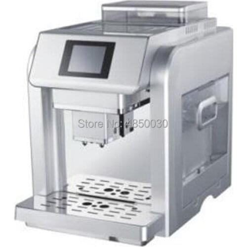 Multifunctional commercial fully automatic espresso machine LCD coffee machine cappuccino Maker 220V
