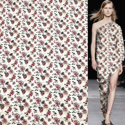 Fashion feather design silk and linen satin fabric 18momme thickness,SLN132