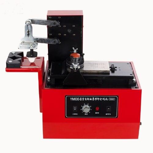 Desktop Electric Pad Printer Round Pad Printing Machine Environmental Protection Type Ink Printer Heat Printing Machine