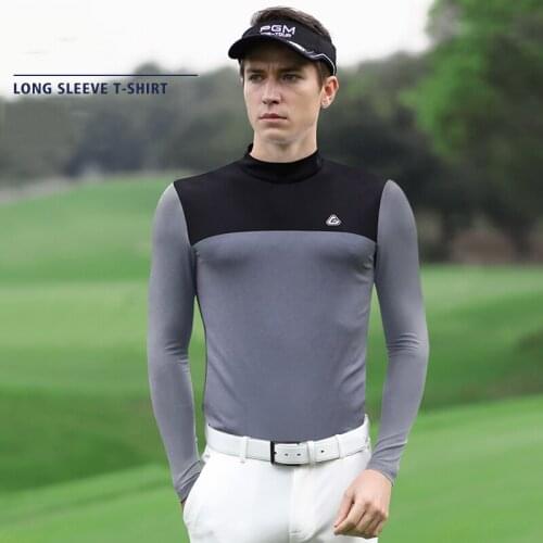 Golf Clothing Mens Shirts Long Sleeve T-shirt Sports Men Polo Shirt Summer Breathable Clothes Outdoor Tops