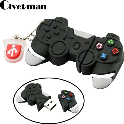 Cartoon PSP Gamepad USB Flash Drive 128GB USB Stick 256GB Pen Drive 8GB 16GB 32GB Pendrive 64GB USB 2.0 Pendriver Memory Disk