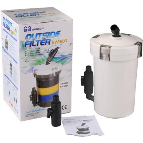 Aquarium Canister Fish Tank External Filter Outside Pre-Filter Super Quiet External Filter Canister Outer filtration system
