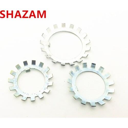 Turret Milling Machine Spindle Bearing Stop Washer Accessory B130 Inner Hole 35/40/45mm Sun Washer Plum Blossom Gasket A73 1pcs
