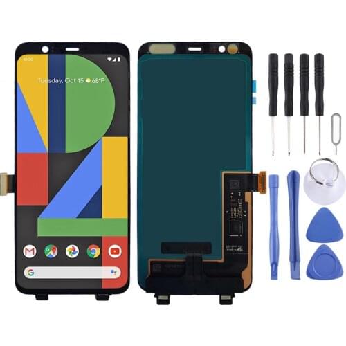 LCD Screen and Digitizer Full Assembly for Google Pixel 4XL (Black)