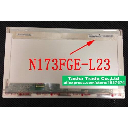 N173FGE L23 For ChiMei Innolux N173FGE-L23 Rev.C1 Laptop LCD Screen 17.3" LED Display 1600*900 HD