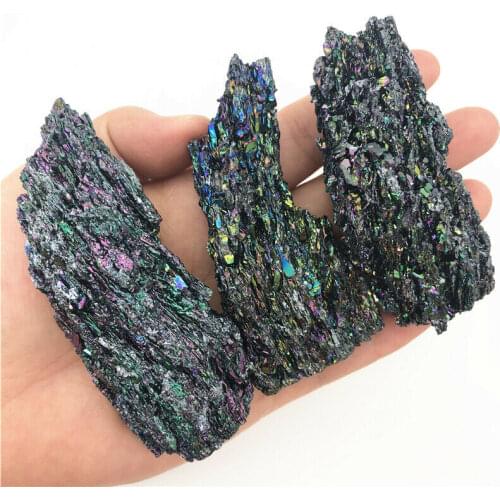 1pc Natural Colorful Ore Original Ore Stones Specimen Carbide Ornaments Decoration Healing Natural Quartz Crystals