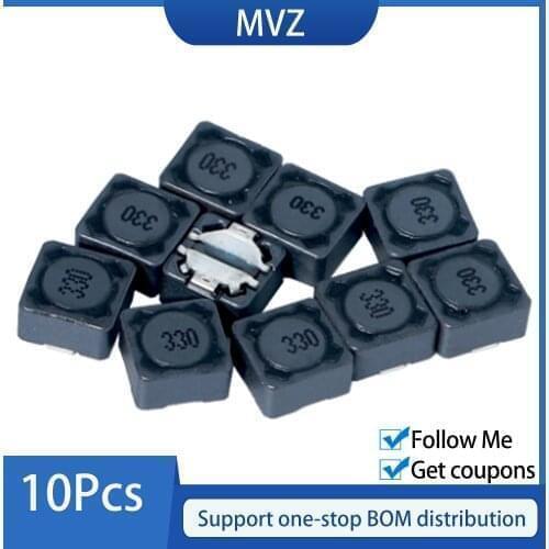 10Pcs CD127R CDRH127R CD127 SMD Integrated Power Inductor Choke Coils 470UH 680UH 1000UH 1MH 471 681 102