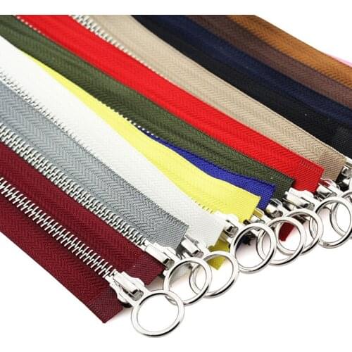 5# Metal Long Zipper Double Sliders Open End Zip Down Jacket Coat Zipper DIY Sewing Clothes Making Carfts Accessories 70cm 90cm